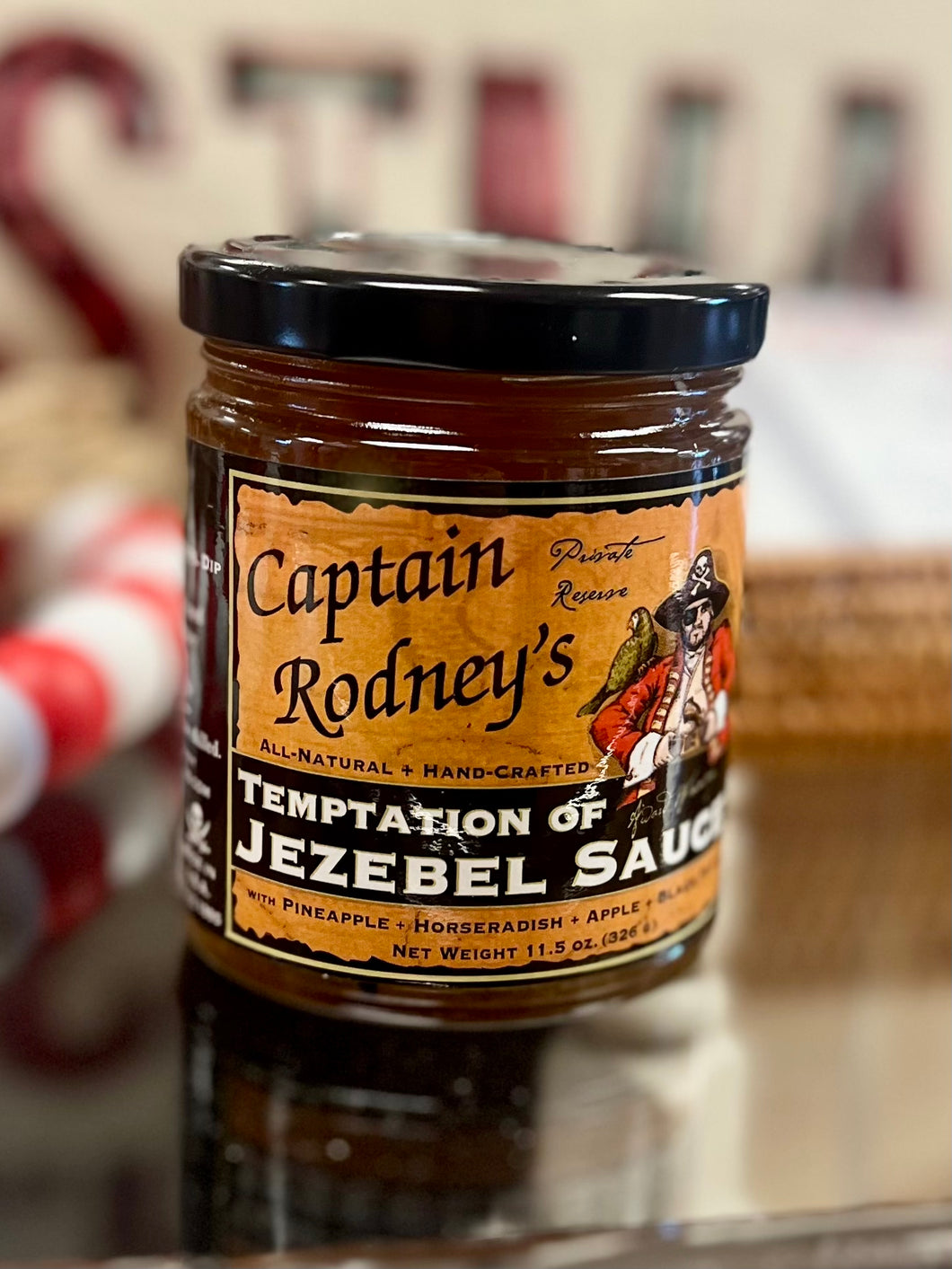 Captain Rodney's Temptation of Jezebel Sauce 11.5oz