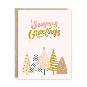 Season's Greetings Christmas Card