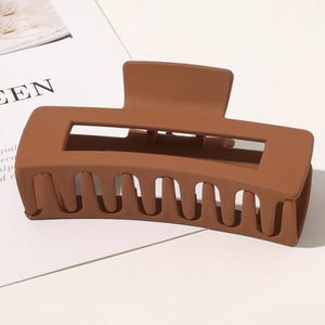Rectangle Claw Hair Clip- Several Colors
