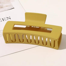 Load image into Gallery viewer, Rectangle Claw Hair Clip- Several Colors