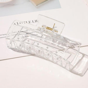 Rectangle Claw Hair Clip- Several Colors