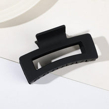 Load image into Gallery viewer, Solid Matte Coated Hair Clip- Several Colors