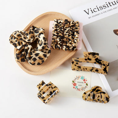 Leopard Theme Hair Accessory Box