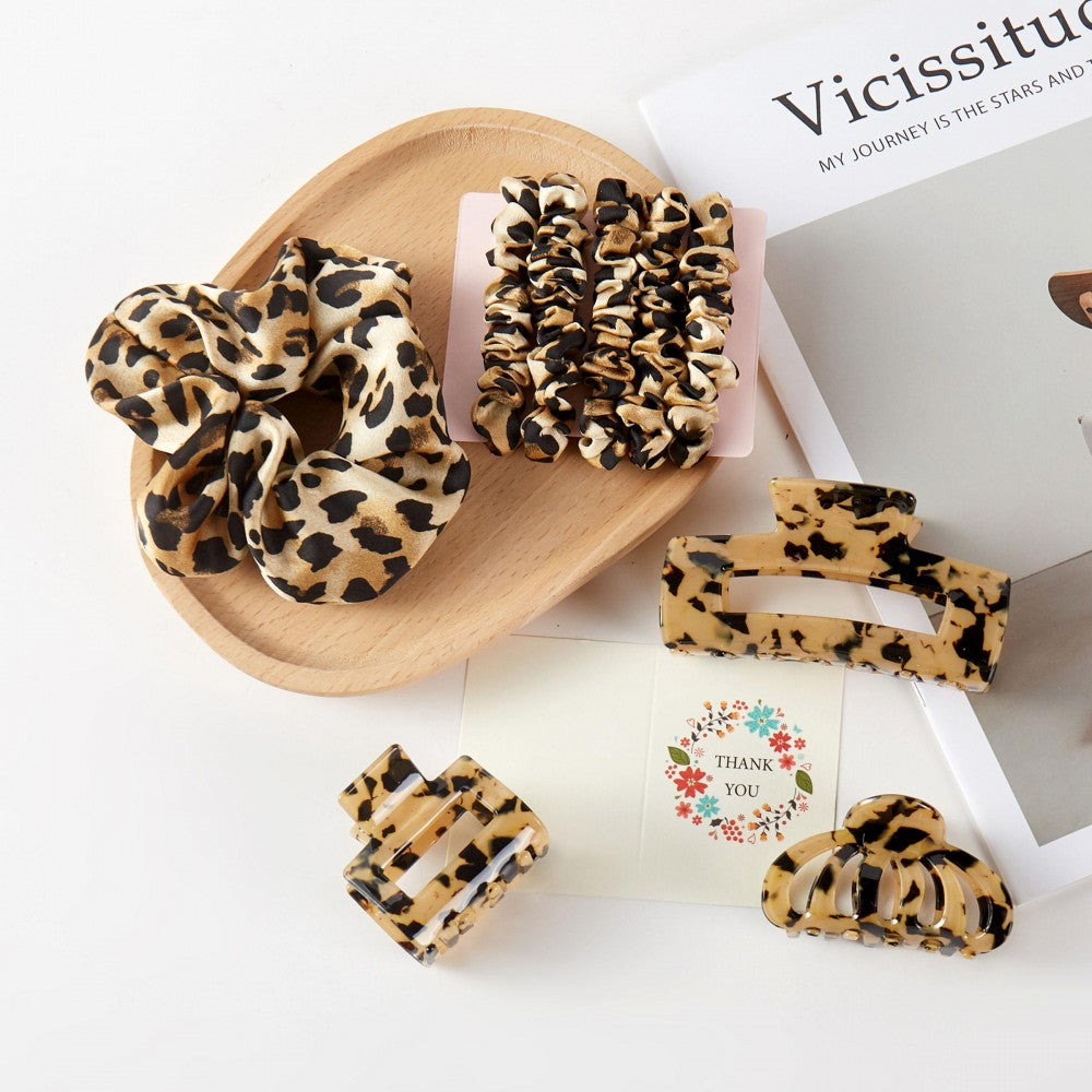 Leopard Theme Hair Accessory Box