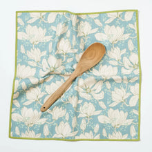 Load image into Gallery viewer, Double Duty Magnolia Set Of 2 Reversible Microfiber Quick-Dry Dish Towels 18x18