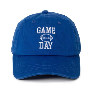 Game Day Football Embroidered Baseball Cap