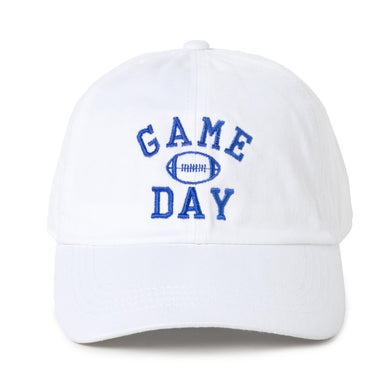 Game Day Football Embroidered Baseball Cap