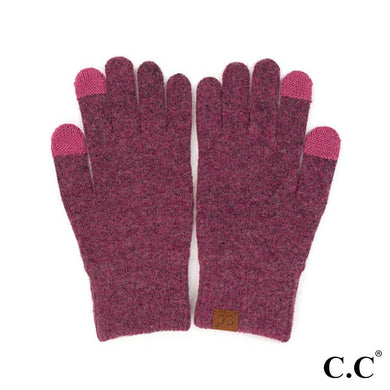 C.C. Beanie Knit Smart Touch Gloves