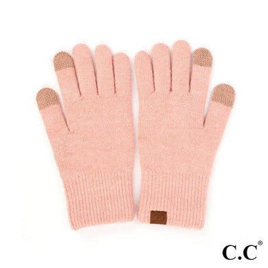 C.C. Beanie Knit Smart Touch Gloves