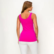 Load image into Gallery viewer, Seamless Reversible Tank Top- Rose Violet