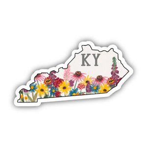 Kentucky Painterly Pattern Sticker