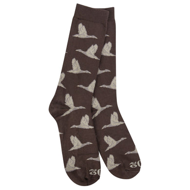 World's Softest Socks Men's 1902 Duck Hunt Transit Crew