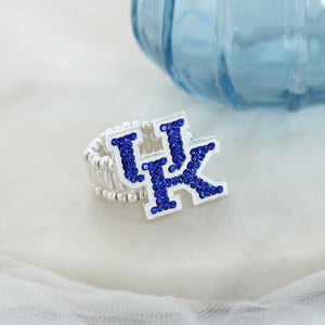 Kentucky Crystal UK Logo Stretch Ring