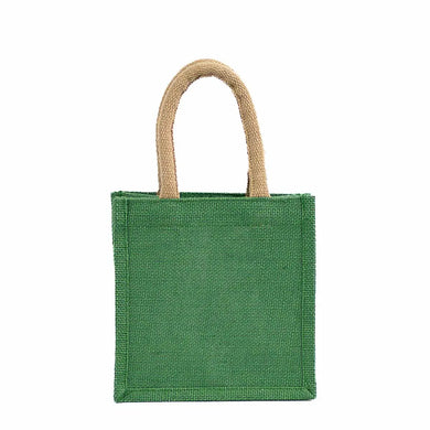 Kelly Green Gift Tote 7x7x5