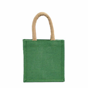 Kelly Green Gift Tote 7x7x5
