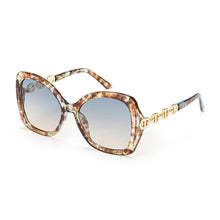 Load image into Gallery viewer, Large Rounded Cat Eye Sunglasses With Mariner Chain Link Detail- 4 Colors