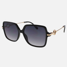 Load image into Gallery viewer, Butterfly Shape Sunglasses With Metal Temple Detail - 4 colors