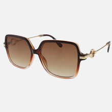 Load image into Gallery viewer, Butterfly Shape Sunglasses With Metal Temple Detail - 4 colors
