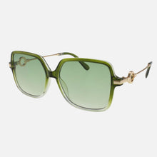 Load image into Gallery viewer, Butterfly Shape Sunglasses With Metal Temple Detail - 4 colors