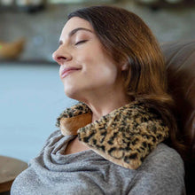 Load image into Gallery viewer, Leopard Warmies Neck Wrap