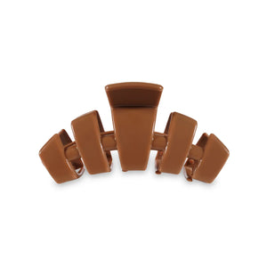 Teleties Medium Hair Clip- Classic Caramel
