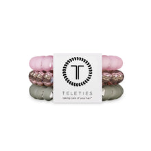 Load image into Gallery viewer, Sage It Ain&#39;t So Teleties Large 3-Pack Hair Ties