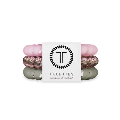 Sage It Ain't So Teleties Large 3-Pack Hair Ties