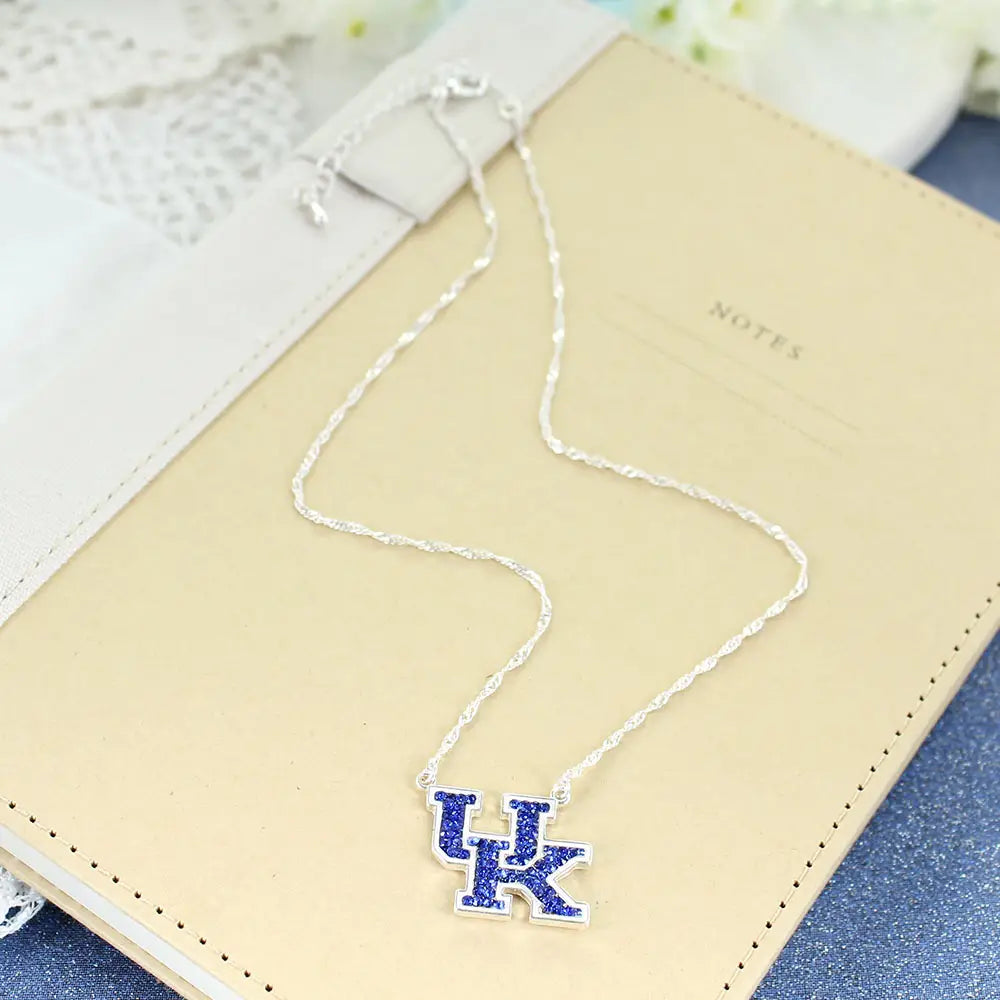 Kentucky Crystal UK Logo Necklace