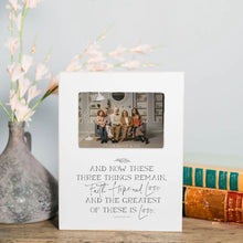 Load image into Gallery viewer, Faith Hope And Love Gift Picture Frame