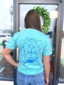 It's Lake Time Unisex Comfort Colors Tee
