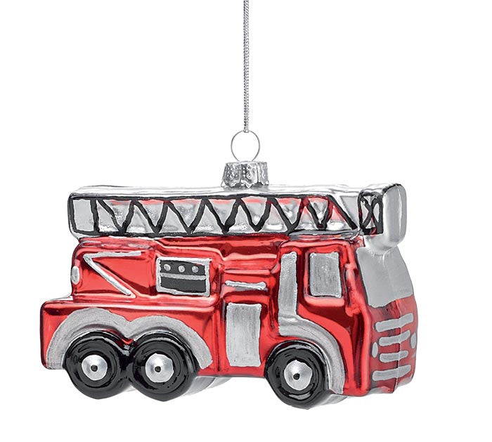 Red Fire Truck Oranment