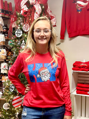 Kentucky Santa Long sleeve Unisex Tee