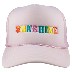 Sunshine Multicolored Foam Trucker Hat