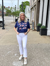 Load image into Gallery viewer, KY State &amp; Bows Patriotic Memorial Day July 4th Unisex Soft Tee