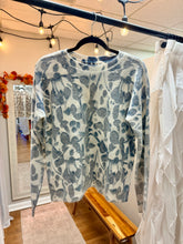 Load image into Gallery viewer, Charlie B Reversible Soft Blue Sweater