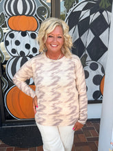 Load image into Gallery viewer, Charlie B Reversible Soft Oat Sweater