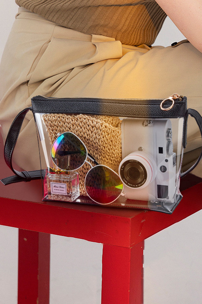 Clear Transparent Crossbody Shoulder Bag