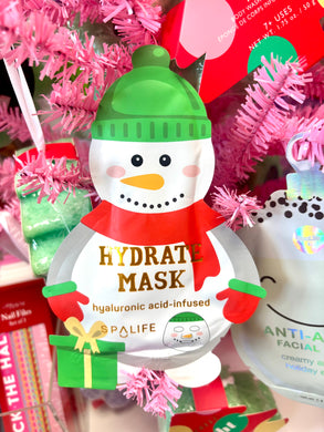 Christmas Holiday Facial Mask- Snowman