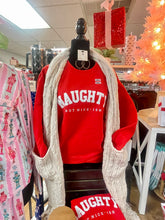 Load image into Gallery viewer, Cable knit scarf with built-in hand pockets