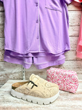 Load image into Gallery viewer, Perforated Platform Slide Mule- Beige