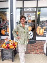 Load image into Gallery viewer, Olive 3/4 Sleeve Top
