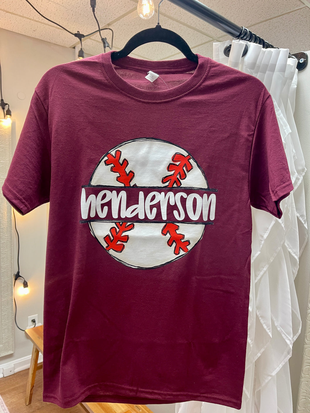 Henderson Baseball Unisex Soft Tee