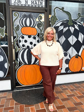 Load image into Gallery viewer, Chocolate Brown High Rise Pants