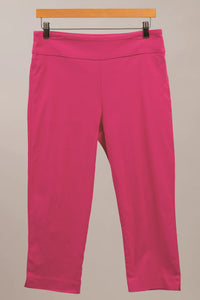 Ladies Malibu Pink Capri Pants