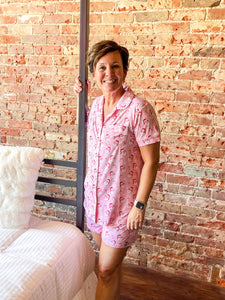 Candy Cane Cutie Sleep Shorts