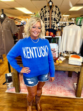 Load image into Gallery viewer, Kentucky Varsity Knit Sweater