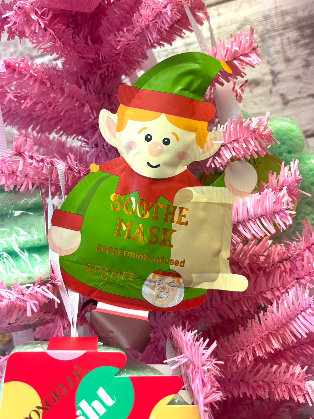 Christmas Holiday Facial Mask- Elf