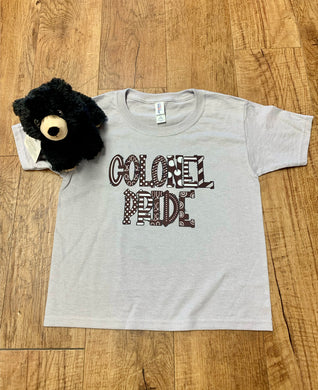 Youth Icy Gray Colonels Pride Tee