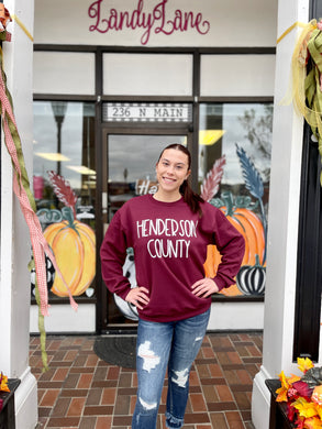 Henderson County Soft Unisex Sweatshirt