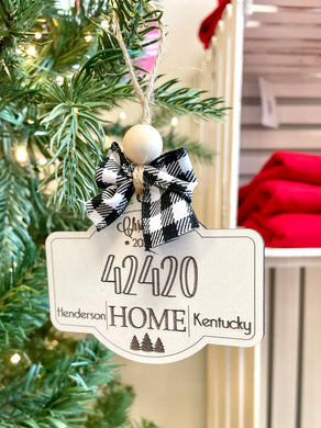 42420 Henderson Wooden Christmas Ornament